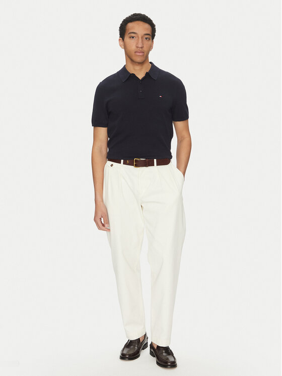 Tommy Hilfiger Tommy Hilfiger Polo marškinėliai Essential MW0MW37396 Tamsiai mėlyna Regular Fit