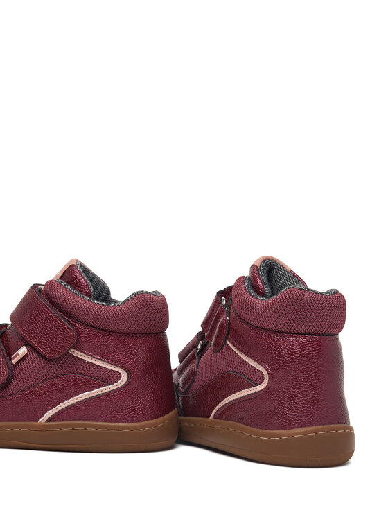 Tommy Hilfiger Αθλητικά Tommy Hilfiger High Top Velcro Sneaker T1AH-35071-0525356 S Μπορντό