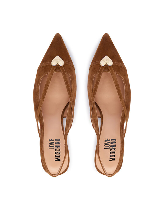 LOVE MOSCHINO Туфлі LOVE MOSCHINO JA10186G1PJA0210 Коричневий
