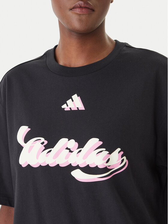 adidas adidas Camiseta House Of Tiro Graphic KB7170 Negro Oversize