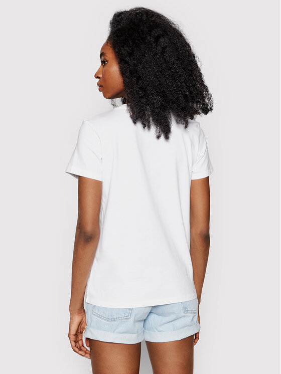 Levi's® Levi's® Póló Perfect V-Neck Tee 85341-0002 Fehér Regular Fit