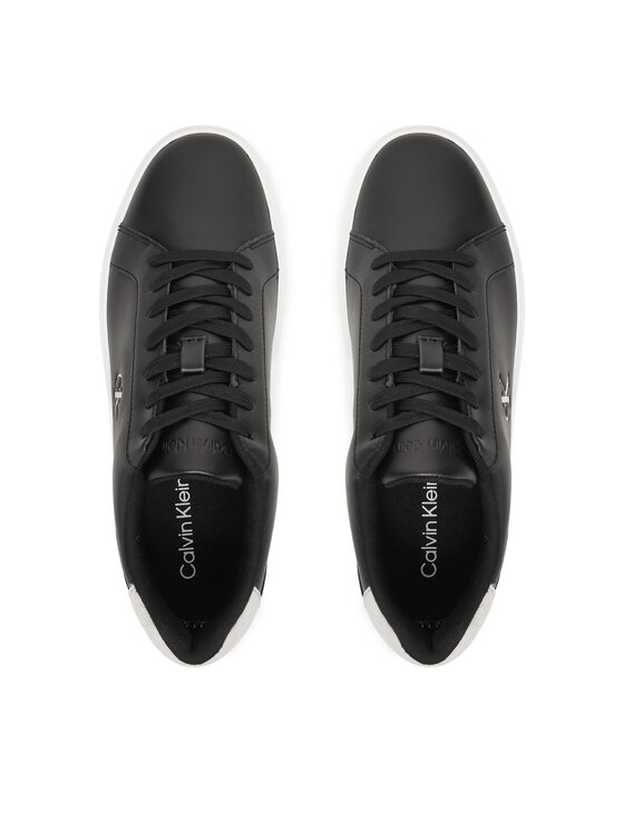 Calvin Klein Sneakersy Calvin Klein Classic Cupsole Laceup Lth YM0YM01435 Čierna