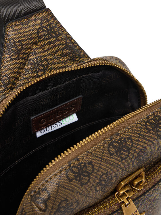 Guess Плоска сумка Guess HMMILO P5226 Коричневий