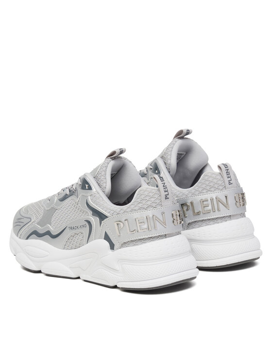 Plein Sport Tenisice Plein Sport Track-King Mag FAES USC0843 STE003N Siva
