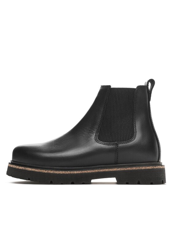 Birkenstock Gležnjarji Chelsea Birkenstock Highwood 1025764 Črna