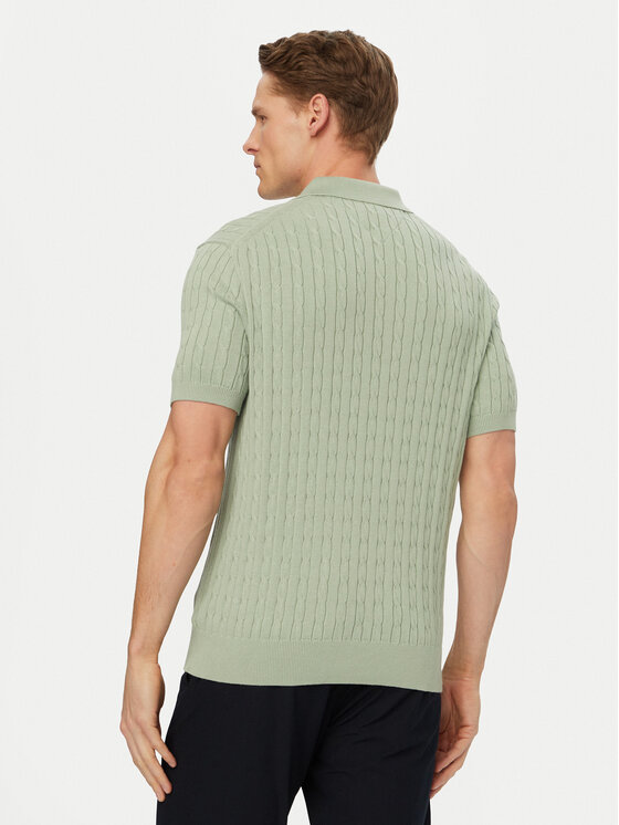 Tommy Hilfiger Tommy Hilfiger Polo MW0MW42788 Verde claro Regular Fit