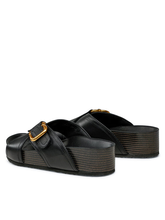 GINO ROSSI Şlapi Gino Rossi 22SS40 Negru