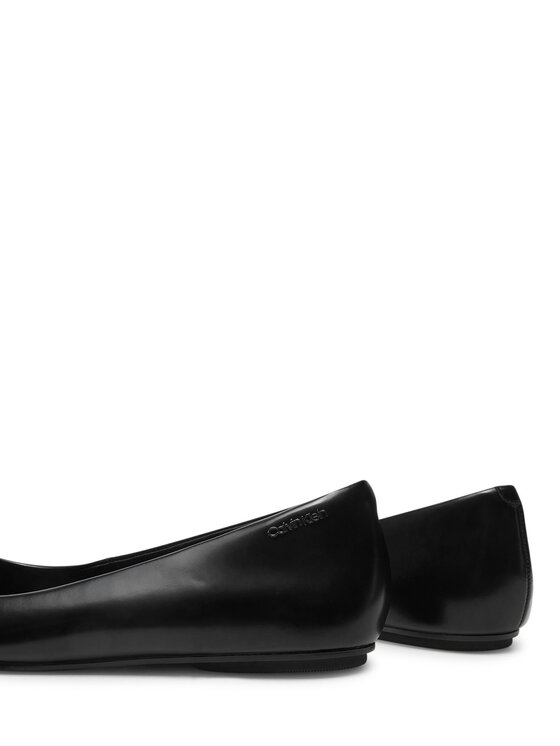 Calvin Klein Baleríny Calvin Klein Round Ballerina HW0HW02449 Černá