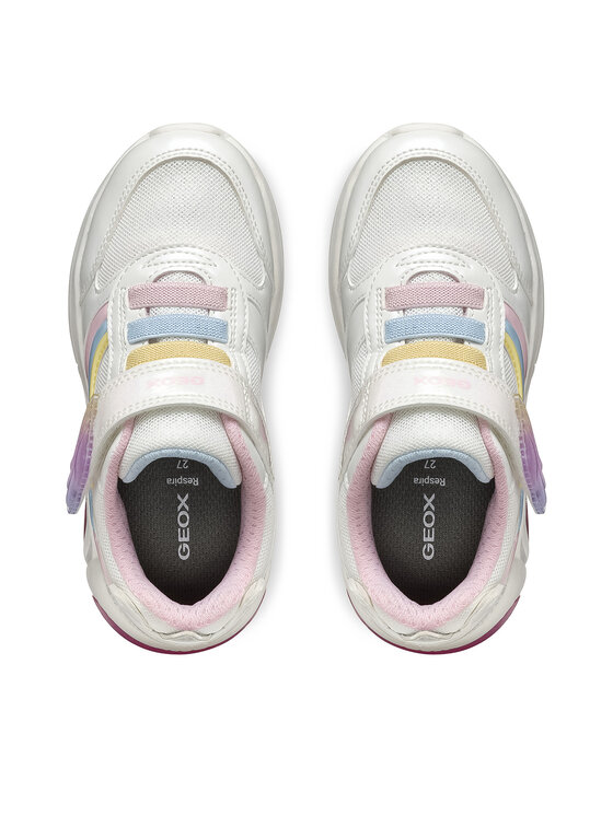 Geox Sneakersy Geox J Fadinlight J55M4A 0KNGN C0653 D Biela