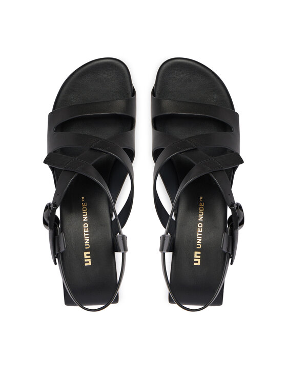 United Nude Босоніжки United Nude Mobius Straps Mid 109980116 Чорний