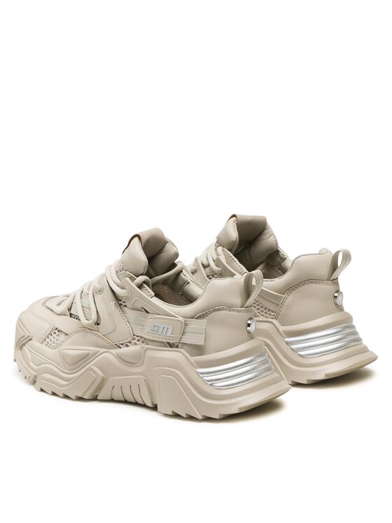 Steve Madden Sportcipők Steve Madden Kingdom Sneaker SM11002519 SM11002519-022 Bézs