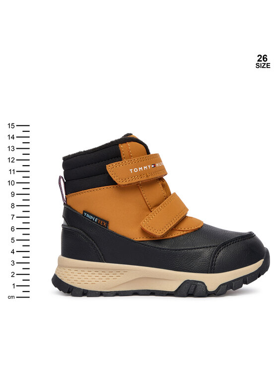 Tommy Hilfiger Gležnjarji Tommy Hilfiger T1X5-34134-1592A128 M Črna