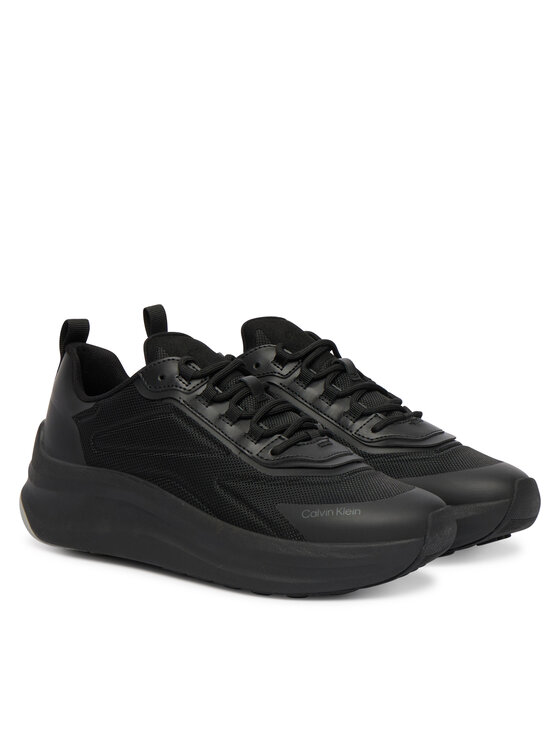 Calvin Klein Sneakersy Calvin Klein Chunky Runner Laceup Hf Blst Ny HW0HW03111 Černá