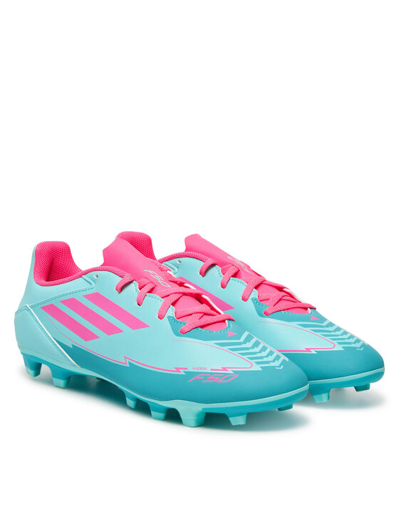 adidas Взуття для футболу adidas F50 Club Messi Firm/Multi-Ground IH0929 Бірюзовий