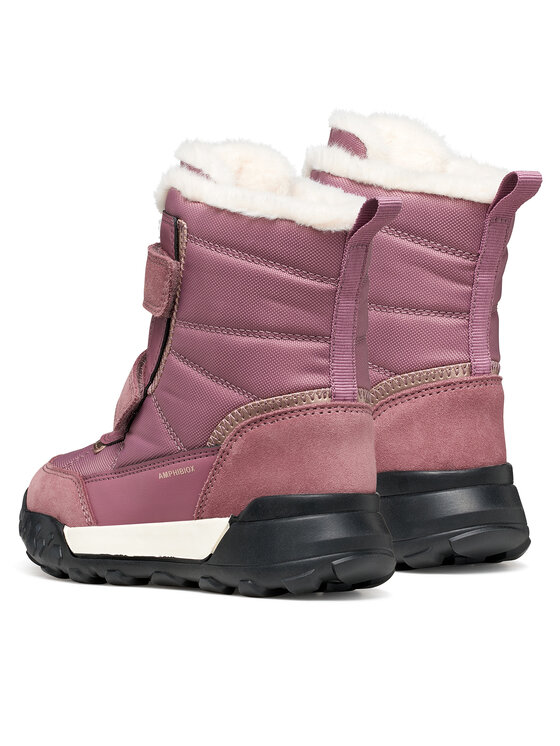 Geox Cizme de zăpadă Geox J Trekkyup Girl B Abx J46M7E 08V22 C8J2U M Roz