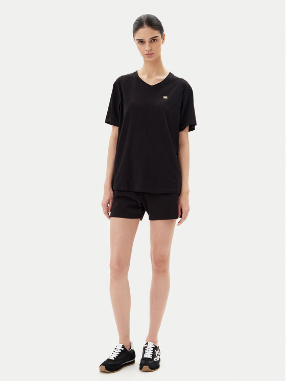 EA7 Emporio Armani EA7 Emporio Armani Футболка 7W000029 AF10373 UC001 Чорний Loose Fit