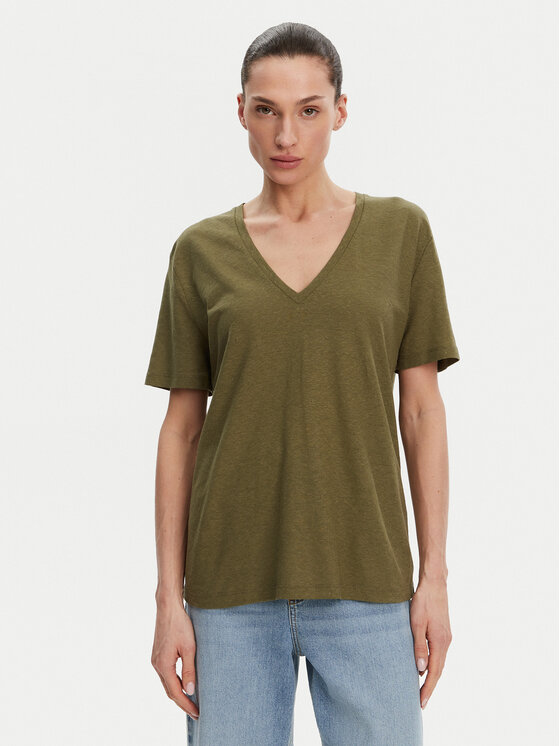 ACCESS FASHION ACCESS FASHION Футболка 53-2148-611 Зелений Regular Fit