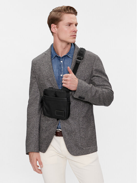 Calvin Klein Geantă crossover Calvin Klein Ck Elevated Conv Reporter S K50K510286 Negru