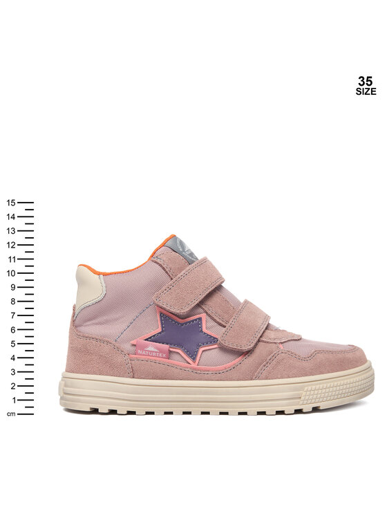 Naturino Sneakersy Naturino Hess 3 Vl Wp. 2018595-02-3M31 D Ružová