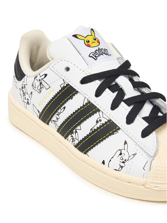 adidas Sneakers adidas Pokemon Superstar II KJ5612 Alb
