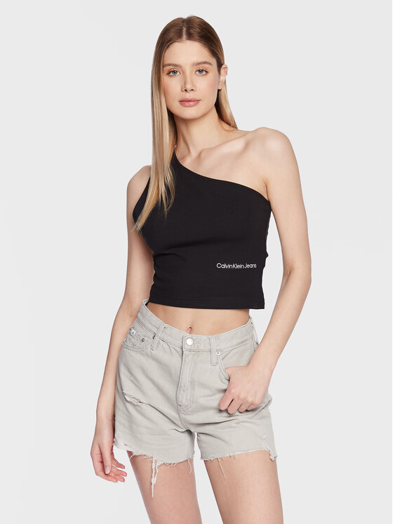Calvin Klein Jeans Calvin Klein Jeans Top J20J220788 Nero Slim Fit