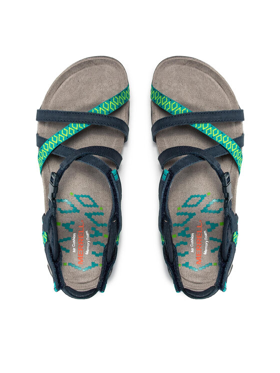 Merrell Σανδάλια Merrell Terran Lattice II J56516 Σκούρο μπλε