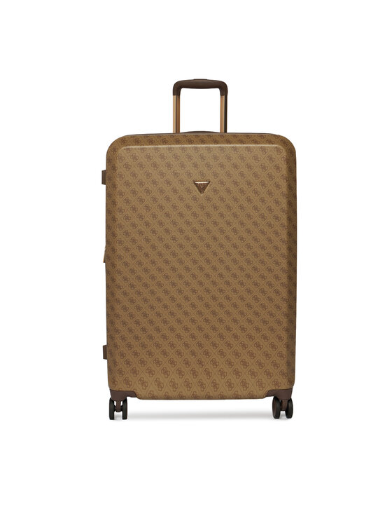Guess Velký kufr Guess Latona Travel TWHK92 11988 Tmavě béžová