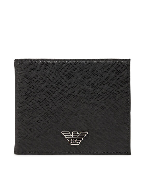 Emporio Armani Karšu turētāja un maka komplekts Emporio Armani Y4R237 Y138E Melns