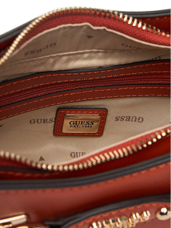 Guess Дамска чанта Guess Mimina HWBG80 15180 Оранжев