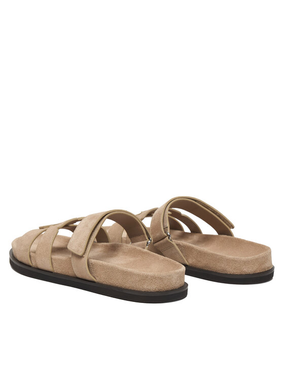 Tory Burch Chanclas Tory Burch Ines Sport Slide 163481 Marrón claro