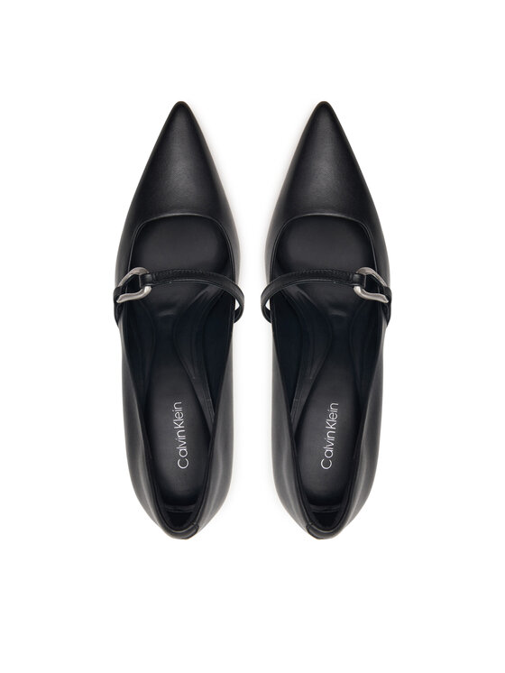 Calvin Klein Podpätky Calvin Klein Ess Stiletto 90 Hdw Lth HW0HW03303 Čierna