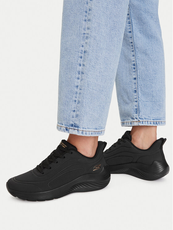 Skechers Sneakersy Skechers Sport Squad Waves 117485 Czarny