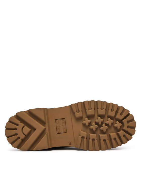 Tommy Jeans Trapery Tommy Jeans Tjw Platform Nubuck Boots EN0EN03114 Brązowy