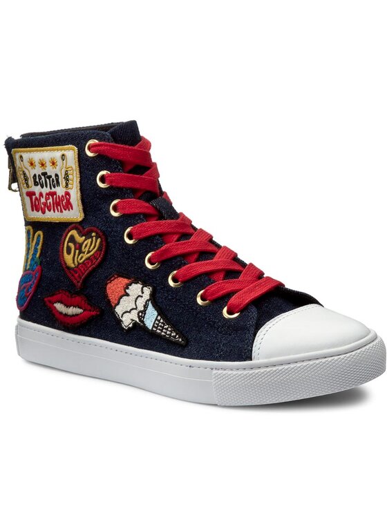 Tommy Hilfiger Superge Tommy Hilfiger High Top Sneaker Gigi Hadid 1C FW0FW01134 Midnight 403
