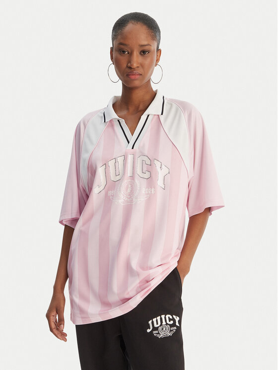 Juicy Couture Juicy Couture Polo Juicy Football JCSCT126407 Rosa Oversize