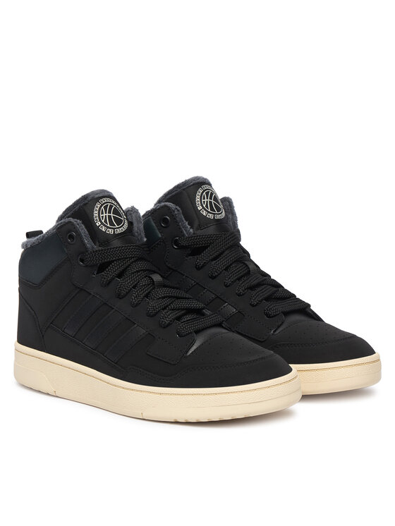 adidas Sneakersy adidas Rapid Court Mid Winterized Shoes JR1026 Čierna
