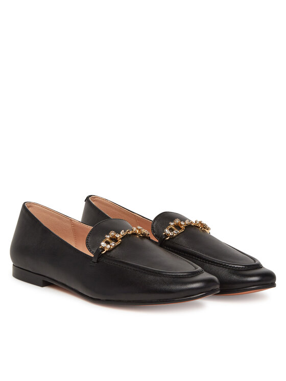 TWINSET Loafers TWINSET 251TCP134 Čierna