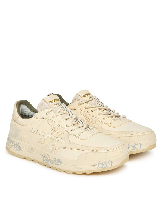 Premiata Sneakersy Premiata NOUS VAR 7733 Béžová