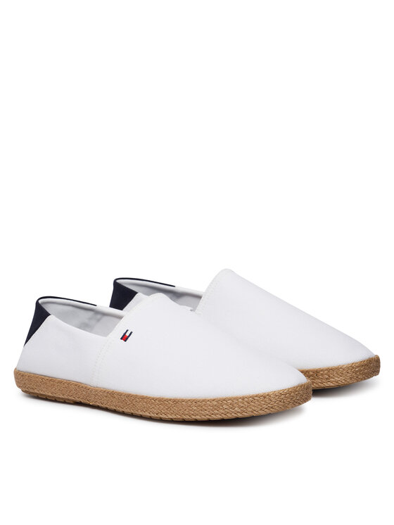 Tommy Hilfiger Alpargatas Tommy Hilfiger Core Hilfiger Espadrille Textile FM0FM05792 Blanco