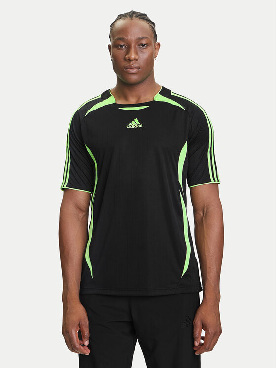 adidas adidas T-shirt Teamgeist adicolor JW5872 Nero Loose Fit