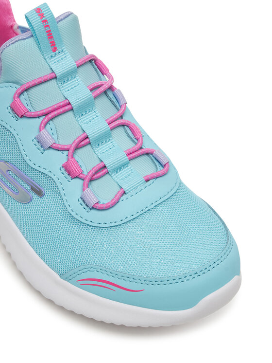 Skechers Sneakersy Skechers Bounder-Simple Cute 303585L/TURQ Turkusowy