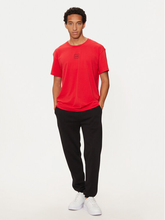 HUGO Hugo Футболка Laze 50525236 Червоний Regular Fit