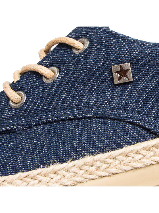 Big Star Shoes Espadryle Big Star Shoes DD174285 Granatowy