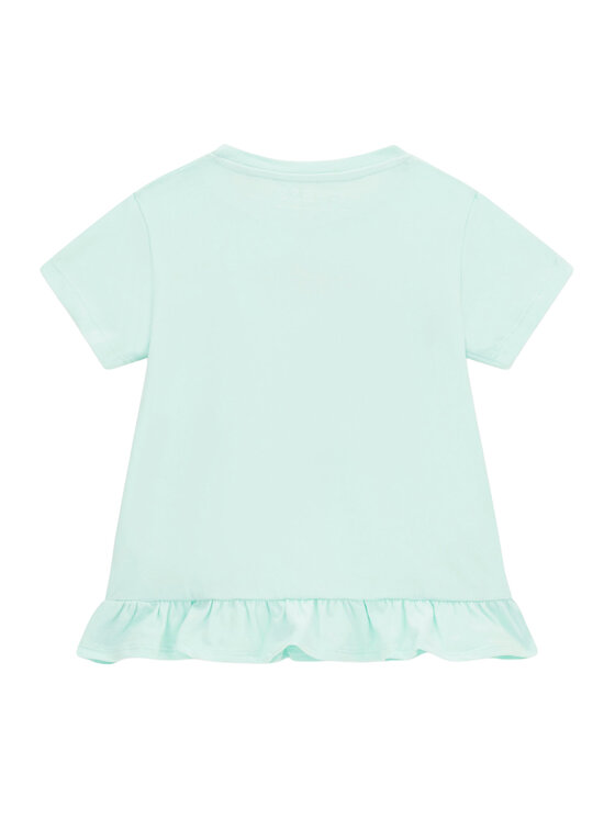 Guess Guess Camiseta K6GI16 K6YW4 Verde claro Regular Fit