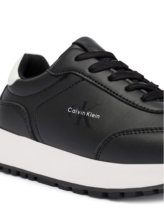 Calvin Klein Laisvalaikio batai Calvin Klein Low Cut Lace-Up Sneaker V3A9-83110-1355 S Juoda