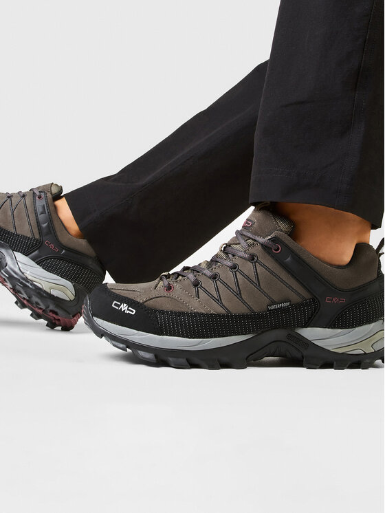CMP Трекінгові черевики CMP Rigel Low Trekking Shoes Wp 3Q13247 Сірий