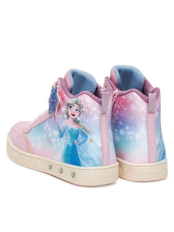 Geox Sneakersy Geox J Skylin J568WF 0ANAJ C8004 D Różowy