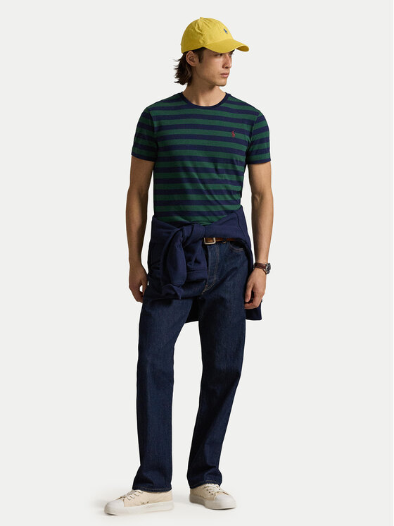Polo Ralph Lauren Polo Ralph Lauren Camiseta 710803479031 Verde Custom Slim Fit