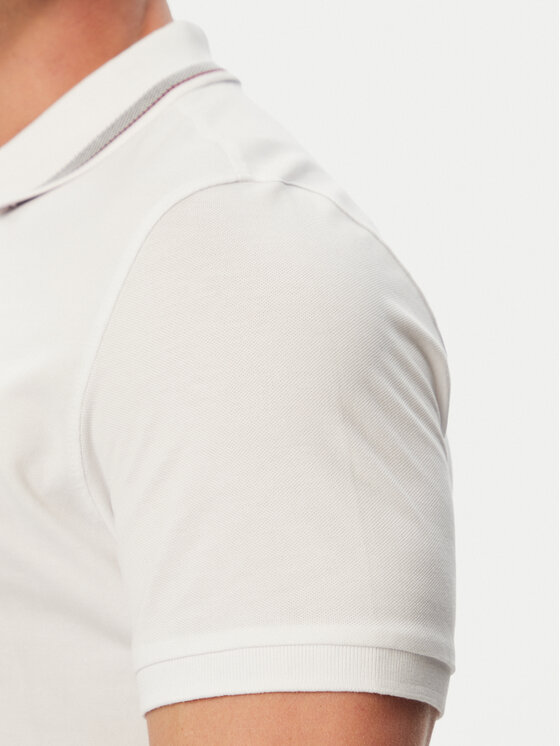 Beverly Hills Polo Club Beverly Hills Polo Club Поло P-SS26M-P450111 Білий Regular Fit