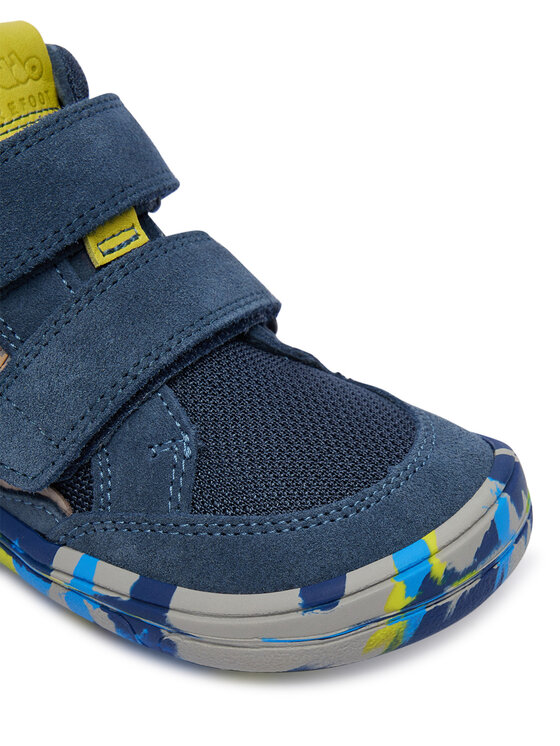 Froddo Šnurovacia obuv Froddo Barefoot Te Fun Autumn G3110262 S Tmavomodrá